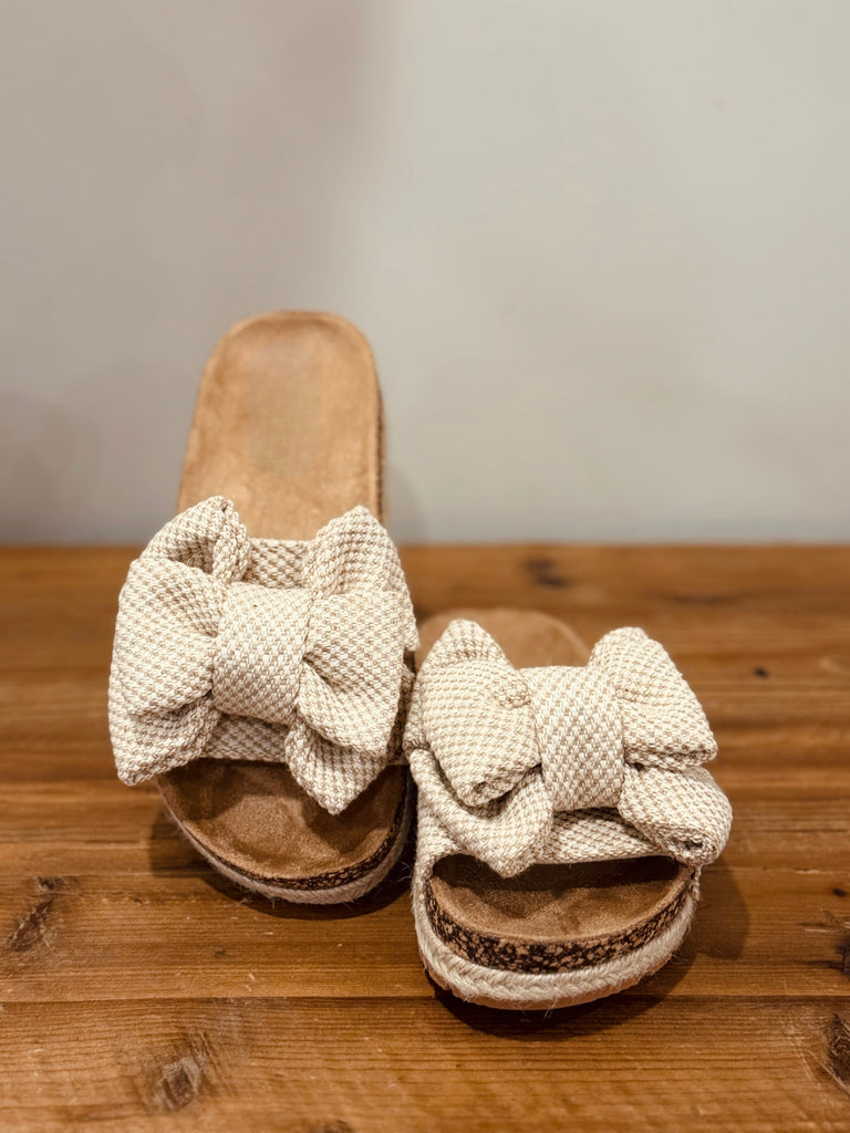 Stella Cork Slip On Sandal-Pre