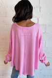 Pretty In Pink Oversized Basic-S-XL-PREORDER