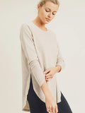 Side Slit Butter Top-IN STOCK