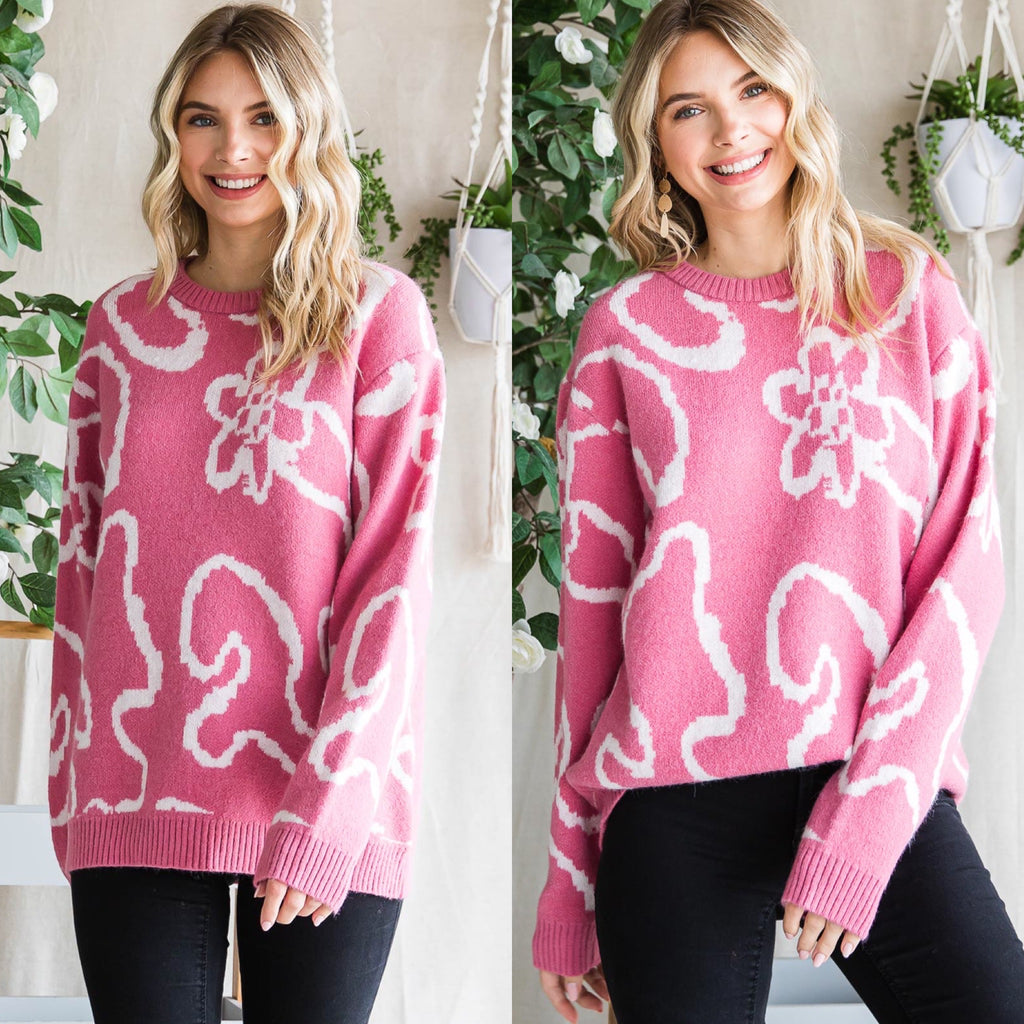 Greta Spring Sweater-S-XL-In Stock