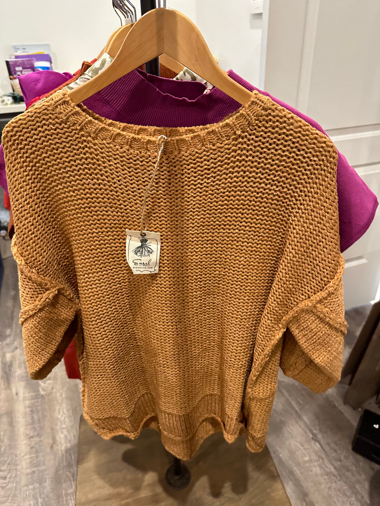 Katie Cable Knit Top