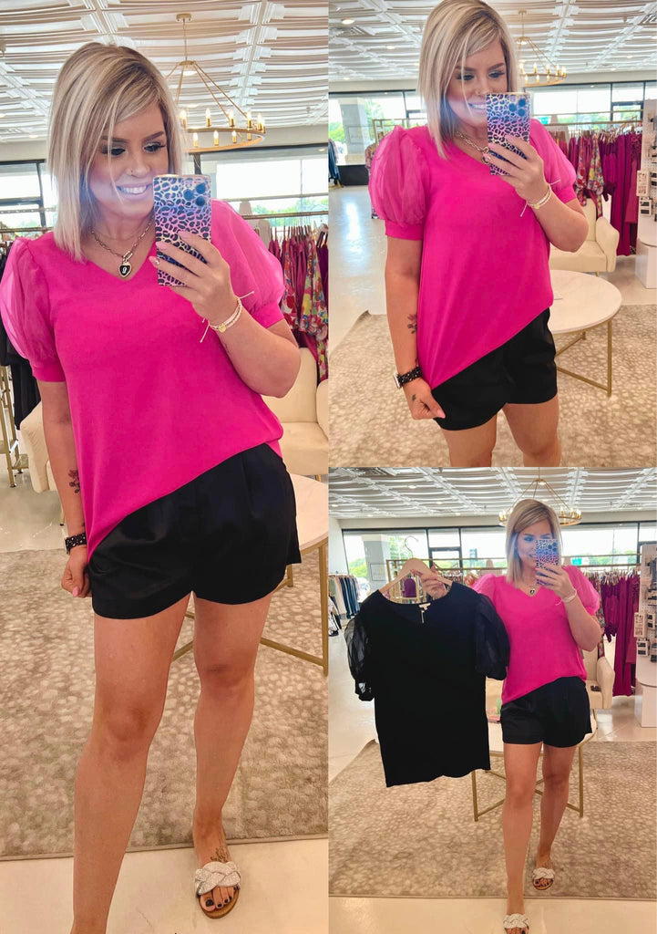 Polly Pink Top