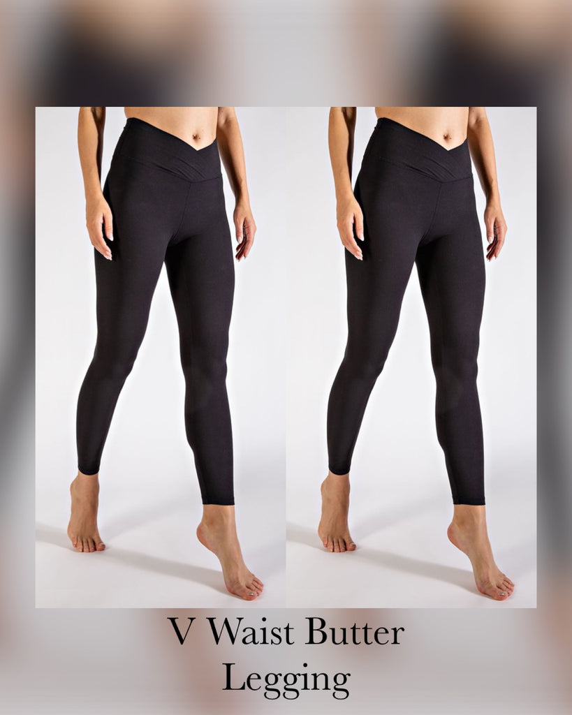 V Waist Butter Leggings-Preorder